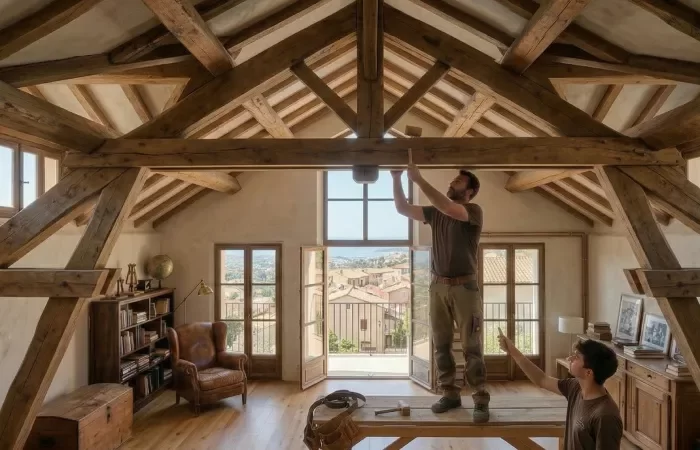 La charpente traditionnelle