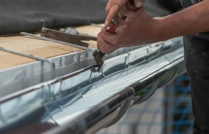 Pose de goutti&egrave;res